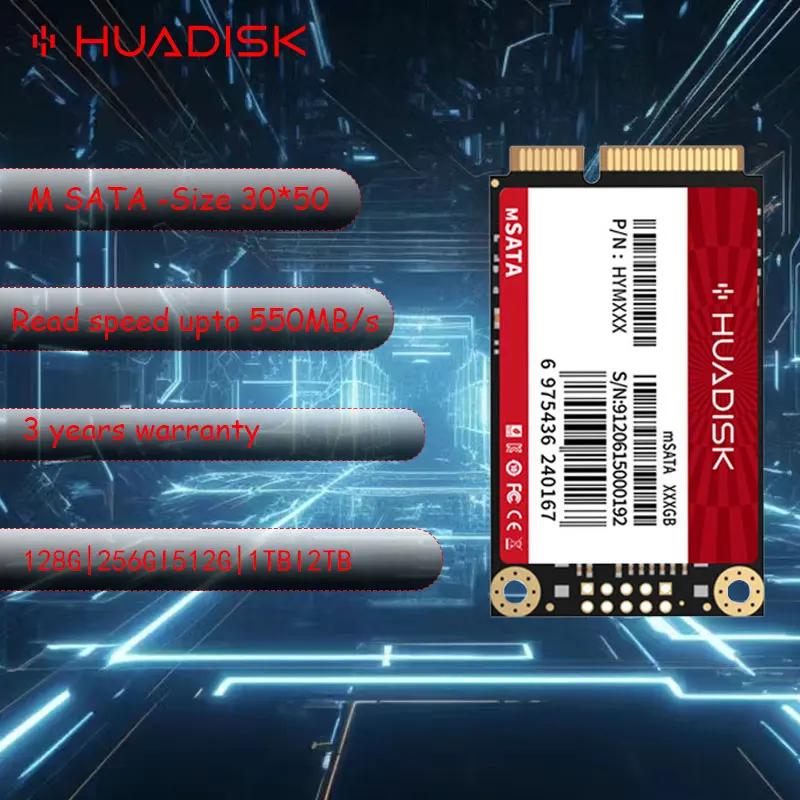 HUADISK  ָ Ʈ ϵ ̺, PC ũž Ʈ HP   mSATA SSD, 512GB, 1TB, Sata 3 SSD, 128GB, 256GB, 2TB